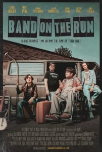 Poster for the movie "Band on the Run"